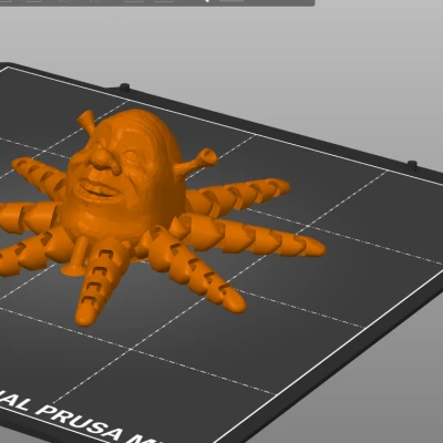 shrek - bạch tuộc