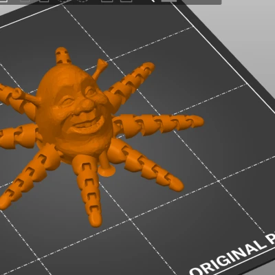 shrek - bạch tuộc