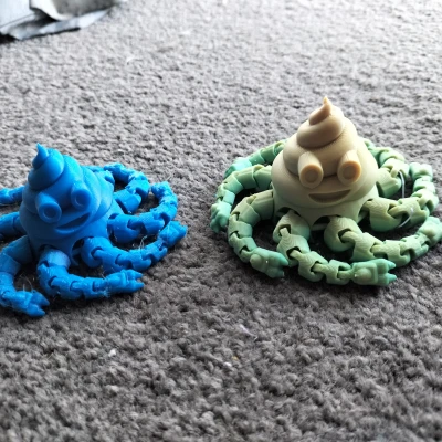 Xúc tu 8 Chân Vui Vẻ Quay Quay