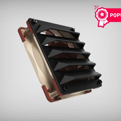 Chắn Quạt 120mm Louvered Góc Cạnh