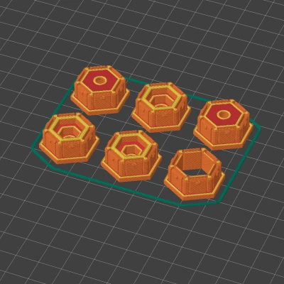 Các Miếng Chèn Tùy Chỉnh Cho Tường Lưu Trữ (Tương Thích Vòi Phun 6mm)