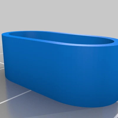 Giá giữ dây đeo Xiaomi Mi Band 5/6/7 Amazfit Band 5 bo tròn - dây hẹp