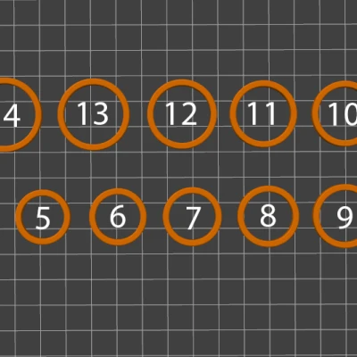 Bộ Đo Kích Cỡ Nhẫn Ultrahuman Air 5 - 14