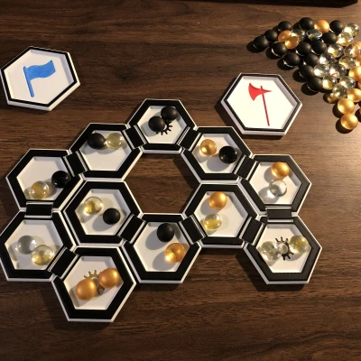 Bàn Cờ Turncoats Có Thể Gấp Lại