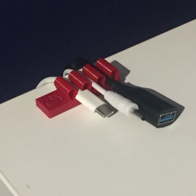 Kẹp Giữ Dây Cáp Trang Trí