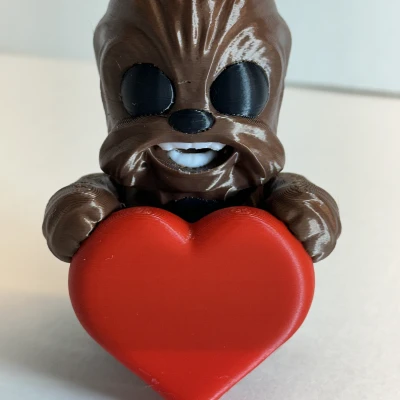 Baby Wookie Valentine - Mô Hình Tình Nhân Siêu Dễ Thương