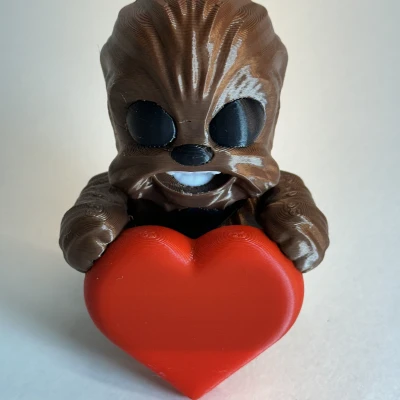 Baby Wookie Valentine - Mô Hình Tình Nhân Siêu Dễ Thương