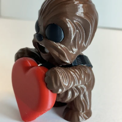 Baby Wookie Valentine - Mô Hình Tình Nhân Siêu Dễ Thương