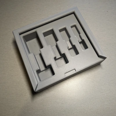 Hộp có nắp trượt cho mũi khoan chamfer