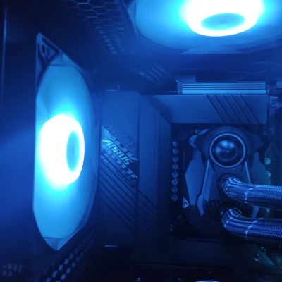 Tấm che khoảng trống quạt PC | Che các khe hở giữa các quạt theo phong cách