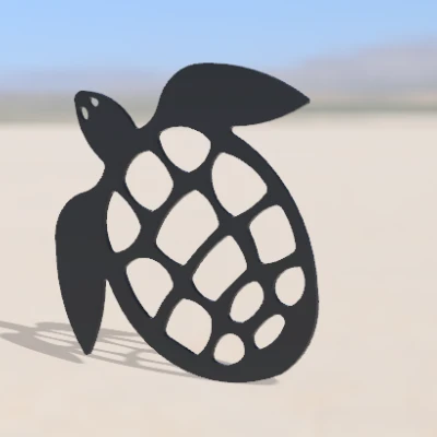 Mẫu Rùa Voronoi Đơn Giản