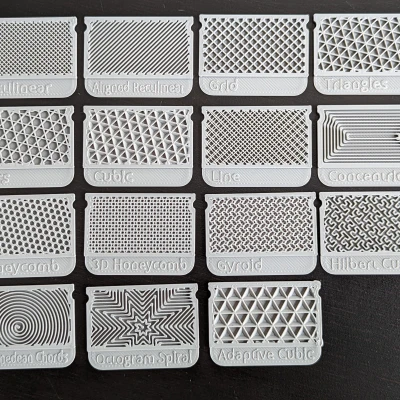 Bộ Mẫu Đổ Đầy PrusaSlicer