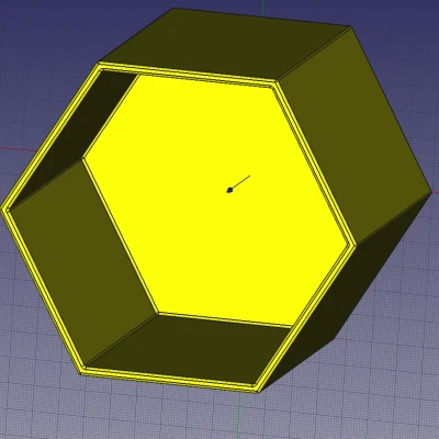Kệ Treo Tường Hình Lục Giác