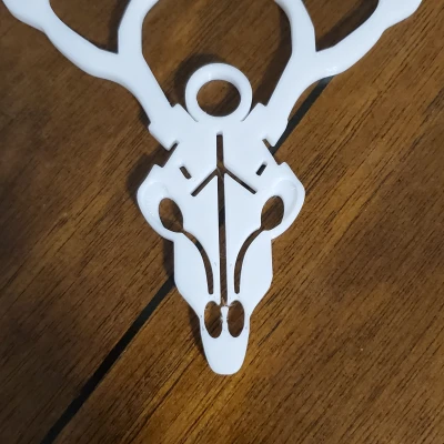 Móc Trang Trí Đầu Hươu Lộc - Phiên Bản Đầu Lâu