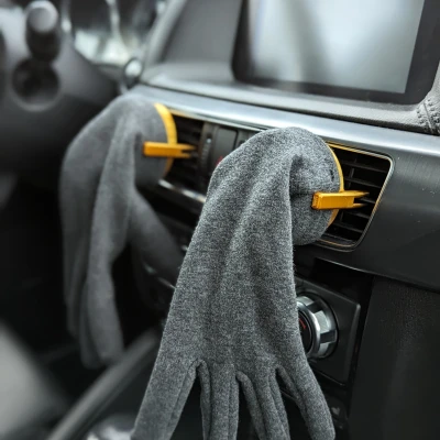 Giá hong găng tay cho cửa gió xe hơi - Phiên bản 2.0