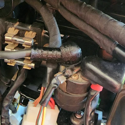 Ốp cao su cho công tắc đề xe máy