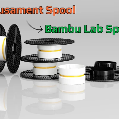 Chuyển Đổi Cuộn Prusament Thành Cuộn Bambu Lab Cho AMS
