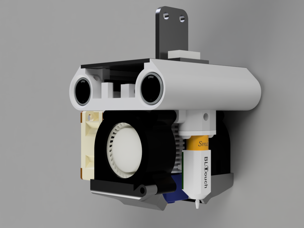 Carriage cho Flyingbear Ghost E3D V6 quạt 40mm MK2