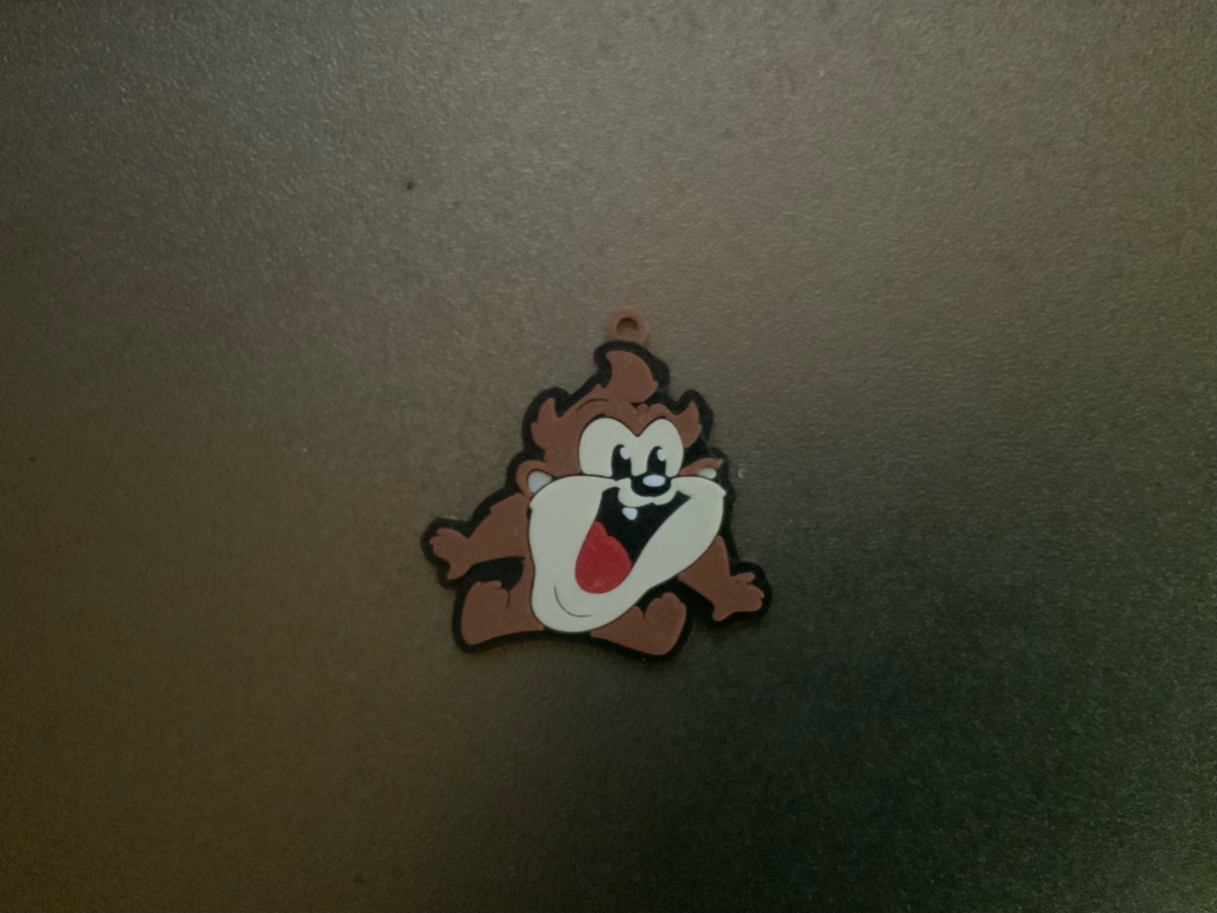 Móc khóa/mặt dây chuyền Tazmainian devil hoạt hình nhiều màu