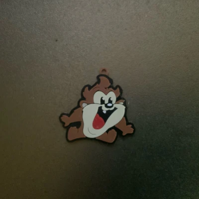 Móc khóa/mặt dây chuyền Tazmainian devil hoạt hình nhiều màu