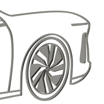 Nio ET 7 - Silhouette Xe