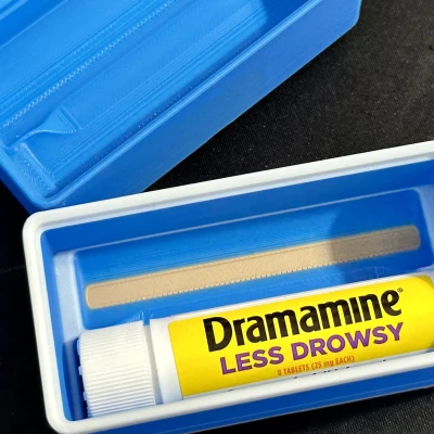 Hộp Gridfinity Đựng Thuốc Dramamine + Son Dưỡng Môi - 1x2x4u