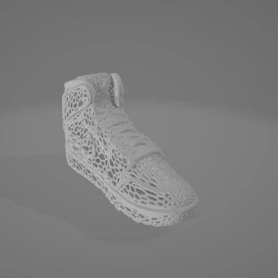 Mô hình AirJordan Họa Tiết Voronoi