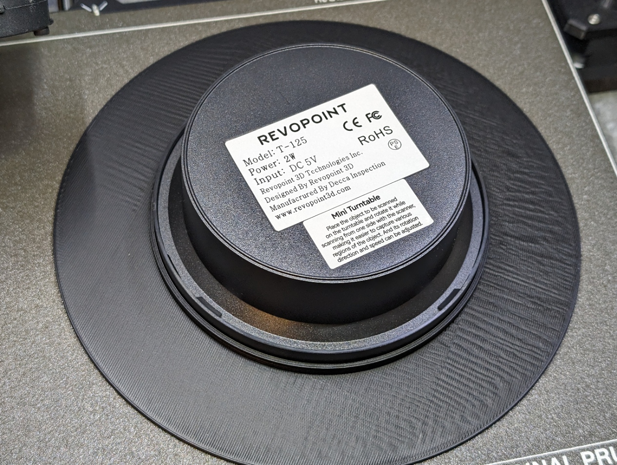 Đế Chuyển Đổi Mâm Xoay Revopoint Miraco