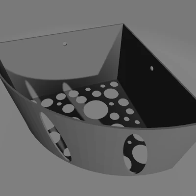 Kệ góc nhà tắm ver 1 / Polička do koupelny