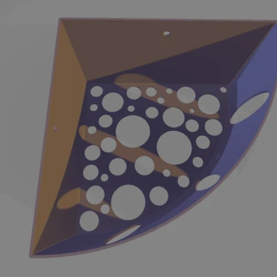 Kệ góc nhà tắm ver 1 / Polička do koupelny