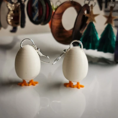 Bông Tai Trứng Phục Sinh