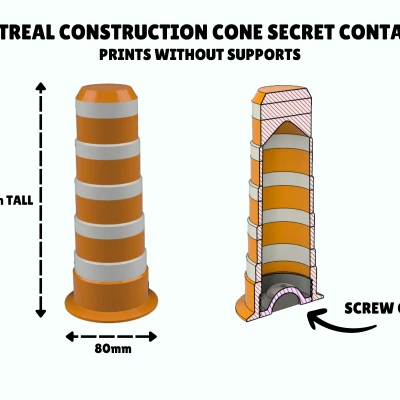 Nón Cứu Hỏa Montreal - Hộp Bí Mật - TRV7