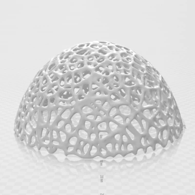 Chụp Đèn Abat Jour Voronoï Độc Đáo