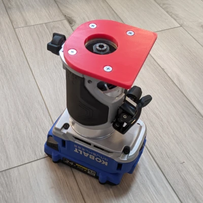 Kobalt 24V Trim Router Base Plate