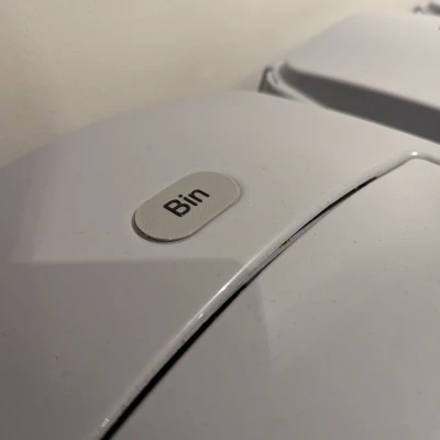 Labels for Addis 40L eco grey bin