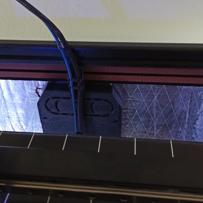 Giá đỡ Reborn 2 cho Bộ lọc Nevermoore + Kẹp cáp Bowden và Canbus