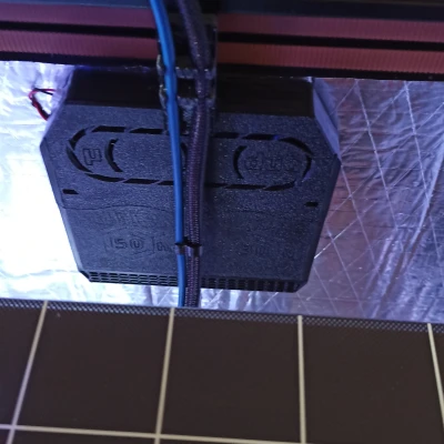 Giá đỡ Reborn 2 cho Bộ lọc Nevermoore + Kẹp cáp Bowden và Canbus