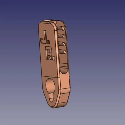 Móc khóa bungee điều chỉnh độ dài cho dây 6mm