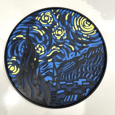 Van Gogh's Starry Night for Prusa XL