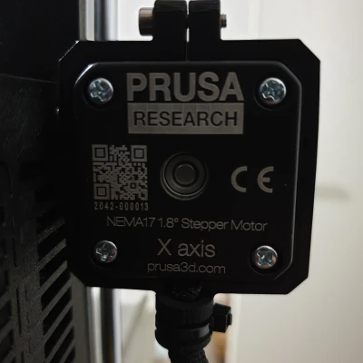 strain relief x motor cable prusa