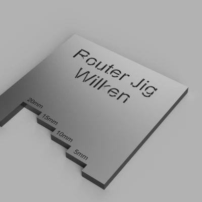 Wilken's Router Table Depth Gauge