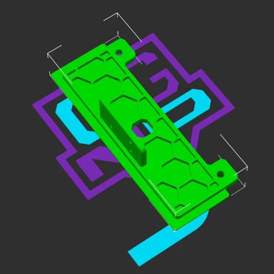 Chụp Xả Voron 2.4/Trident Có Mount Cảm Biến BTT SFS 2.0