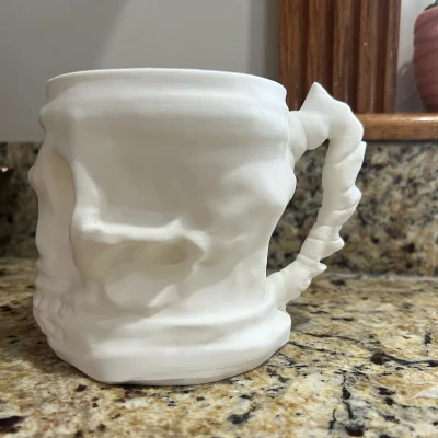 Cái Giữ Lạnh Bia/Cốc Bia "Đầu Lâu Orc Fantasy Kinh Dị" Phong Cách Lon Nước Ngọt