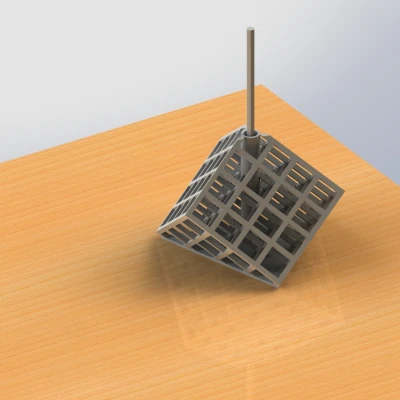 Kệ Đựng Bút Hình Khối Trừu Tượng