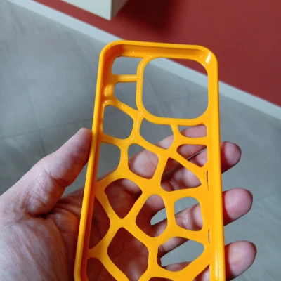 Ốp lưng iPhone 15 Pro Phong Cách Voronoi