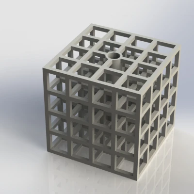 Kệ Đựng Bút Hình Khối Trừu Tượng