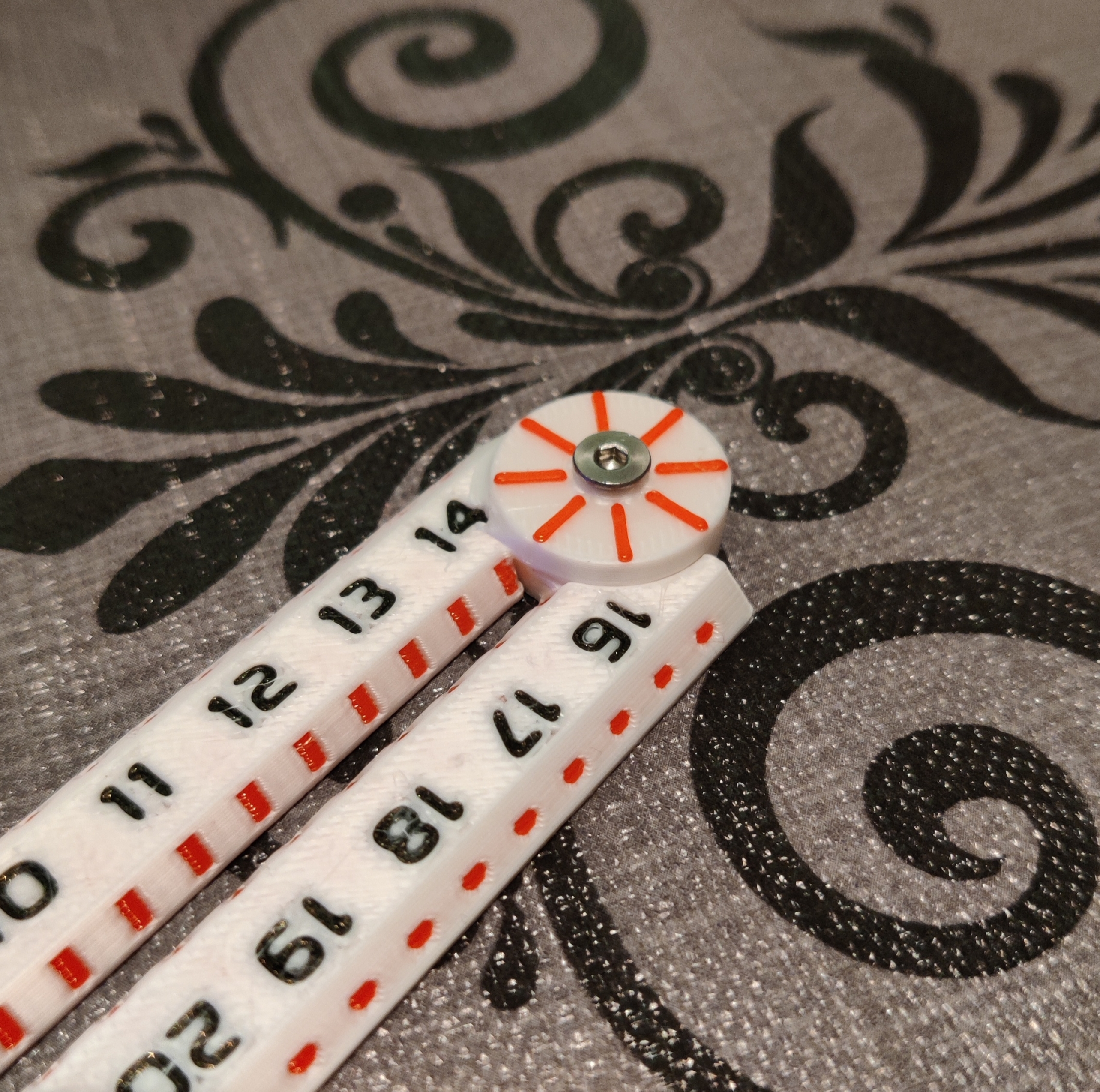 Thước Gấp 30cm Kèm Goniometer Mini