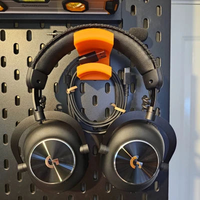Móc Treo Tai Nghe Logitech G Pro X2 Lên Bảng Pegboard