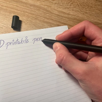 In 3D cây bút bi xài ruột Pilot G-2