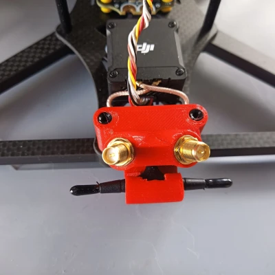 Đế ăng-ten VTX/ExpressLRS phía sau AOS 7 / AOS 5